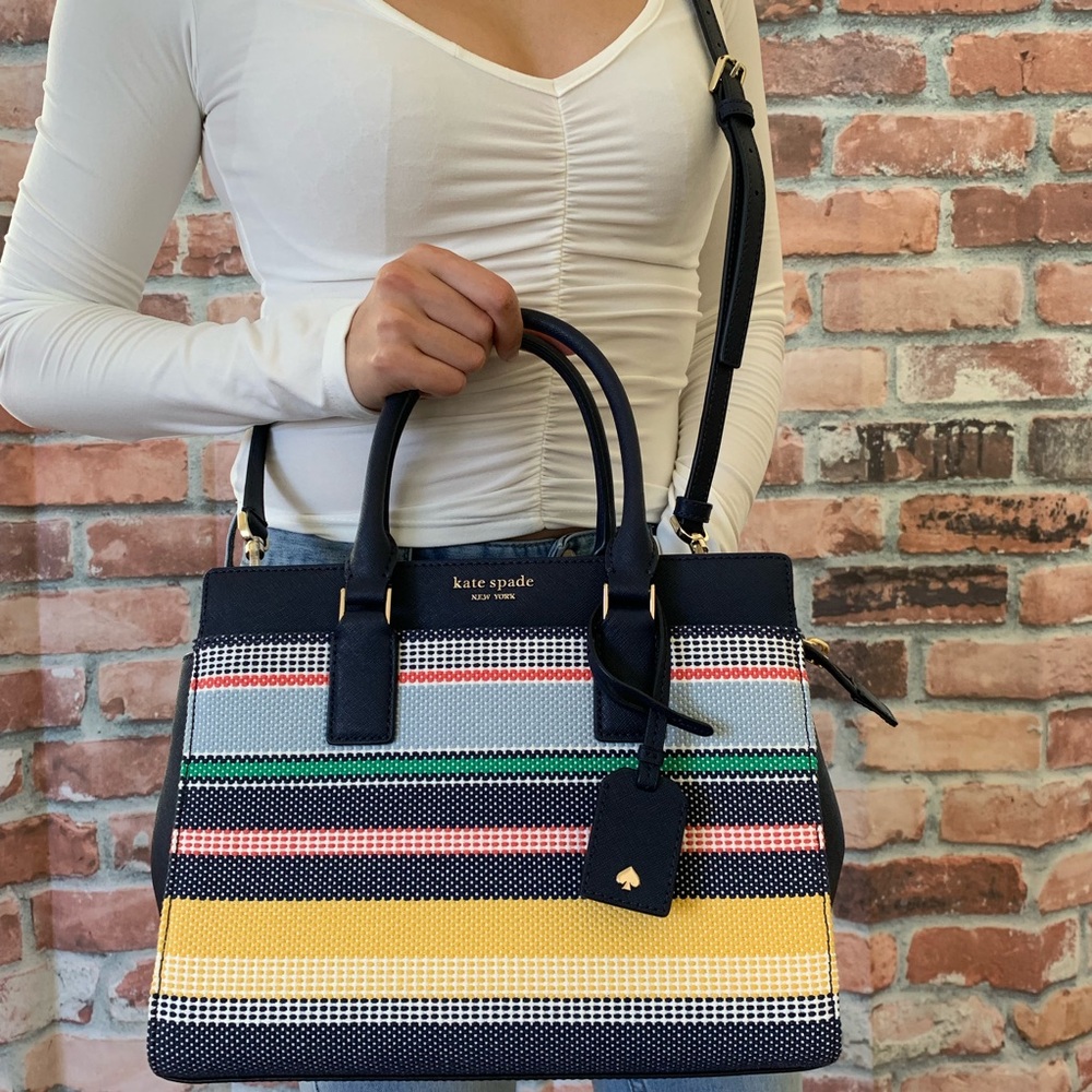 Kate spade Cameron medium satchel boardwalk stripe - Picture 5 of 7